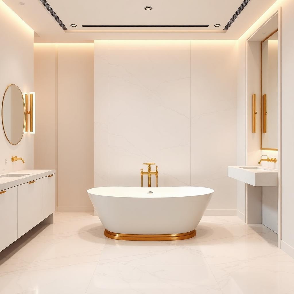 Marmeren badkamer